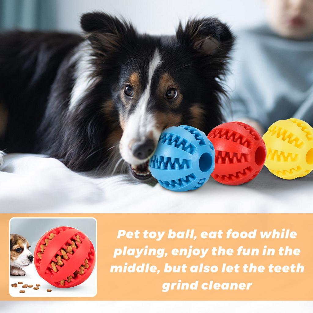 Prick Ball Watermelon Balls Teddy Puppy Decompression Elastic Rubber Ball Pet Teeth Cleaning Teeth Grinding Leakage Ball Dog Toys