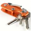Lightweight Aluminum Alloy EDC Key Holder with Back Clip and Key Pouch