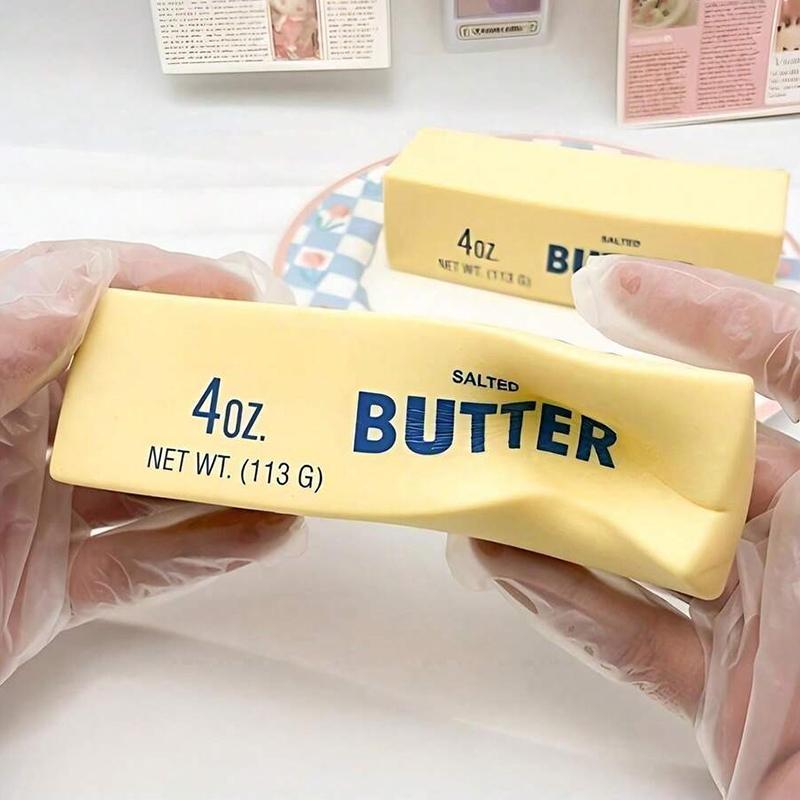 Squeeze Butter Stick Stress Ball Toys Sticky Butter Stick Shapeable Slow Rebound Fidget Squeeze Toy For Adult Stress Relief