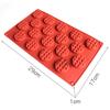 Food-Grade Silicone Baking Cake Molds Non-Stick Reusable Cookie Mold Heat-Resistant DIY Chocolate Mold Dessert Baking