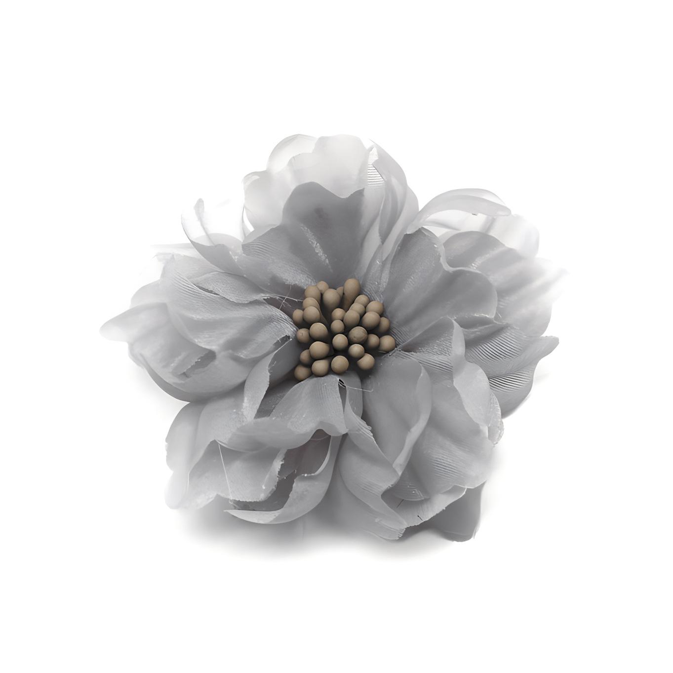 

Маленькая свежая брошь-цветок из ткани ручной работы, женственная брошь из шелковой пряжи, корсаж, ниша, высококачественный дизайн, булавка с ювелирными изделиями