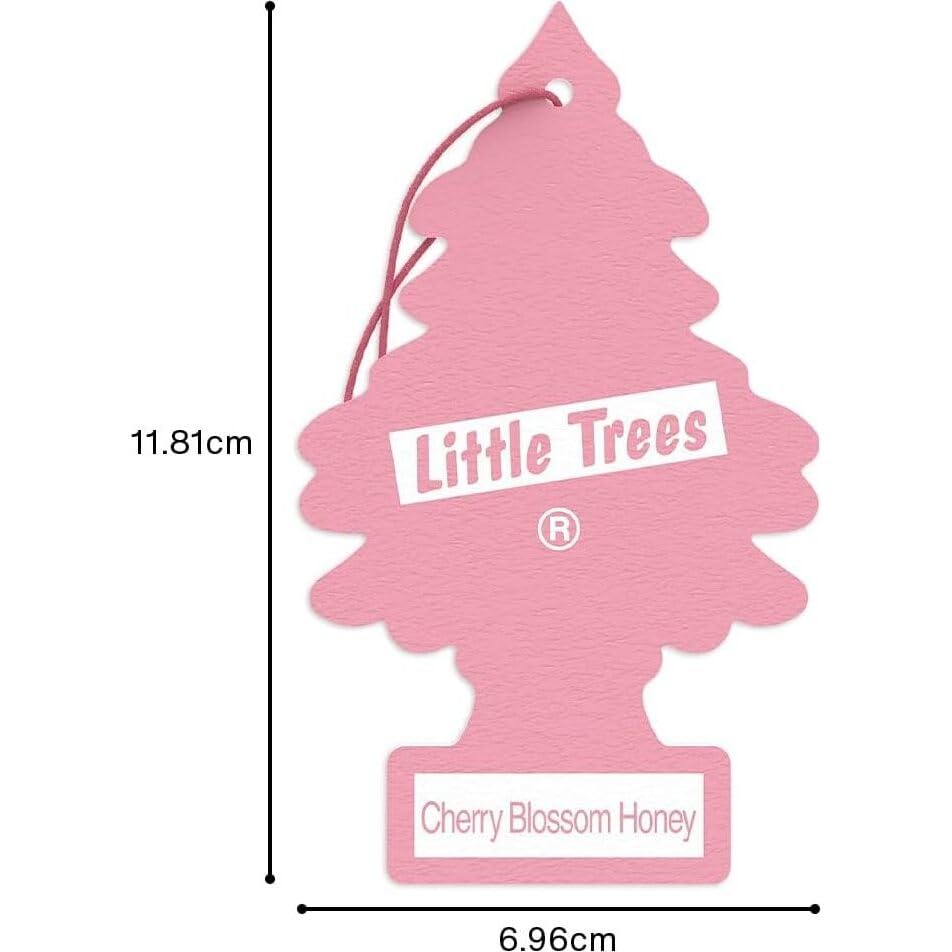 Little Trees Hanging , Cherry Blossom Honey - Set of 1 X 6