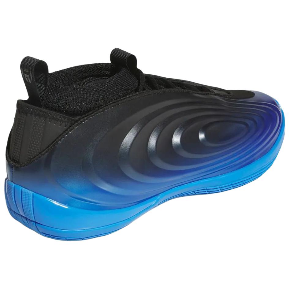 adidas Харден Вол. 10 Синие Кроссовки Мужские Ray Blue Core-Black Silver-Metallic KI1610