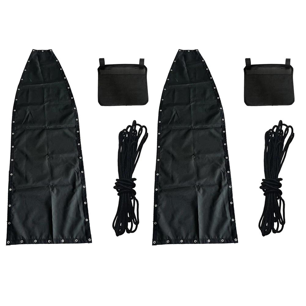 Black Replacement Seat Cloth For Textilene Hanging Swing Chair Cover Hanging Swing Chair Easy Installation Process Enhanced