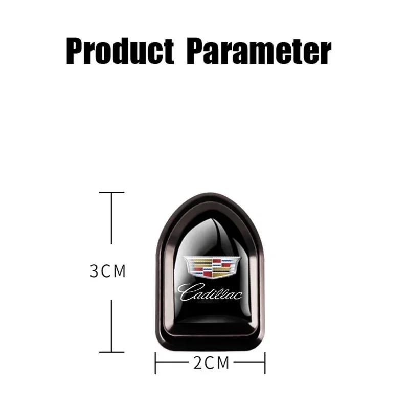 2pcs/4pcs Alloy Car Hooks Sticker Interior Organizer Storage Hanger for Cadillac ATS BLS CT4 CT5 CTS ESCALADE XLR XT4 XT6 XTS