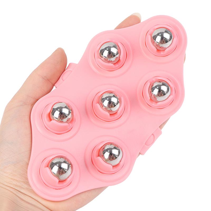 Massageador Corporal Roller Ball Massageador para Alívio de Dor Muscular Escova de Massagem para Pescoço e Costas