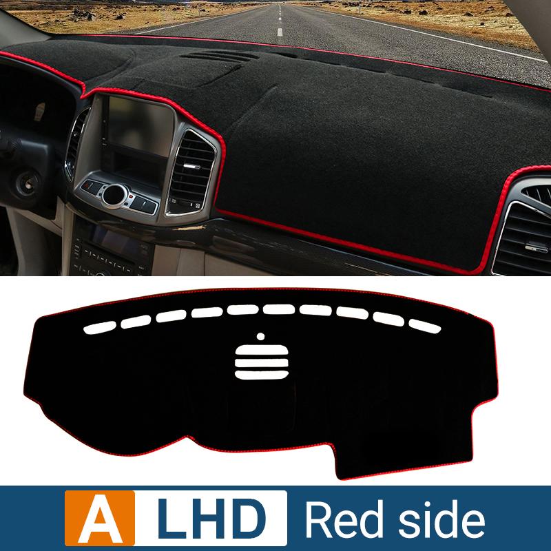 For Chevrolet Captiva 2006-2012 2013 2014 2015 2016 2017 2018 Car Dashboard Cover Avoid Light Pad Sun Shade Anti-UV Carpets Mat