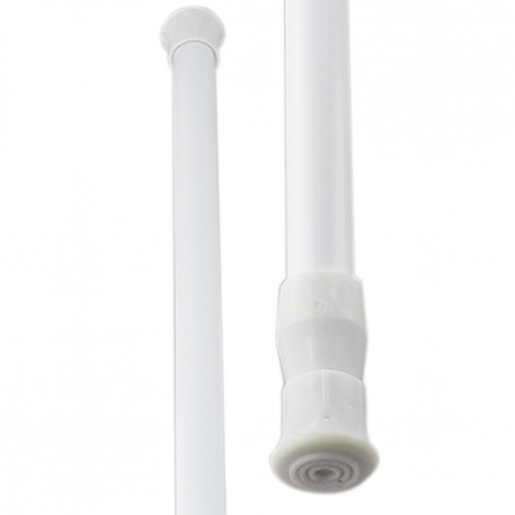 Spring Loaded Voile Tension Curtain Rail Easy and Tool Installation