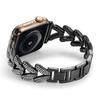 KALEBOL Zinc Alloy Strap for Apple Watch Ultra 3 2 1 49mm/Series 11 10 46mm/9 8 7 45mm/SE3 SE2 SE 6 5 4 44mm/3 2 1 42mm Watch Band Rhinestone Decor