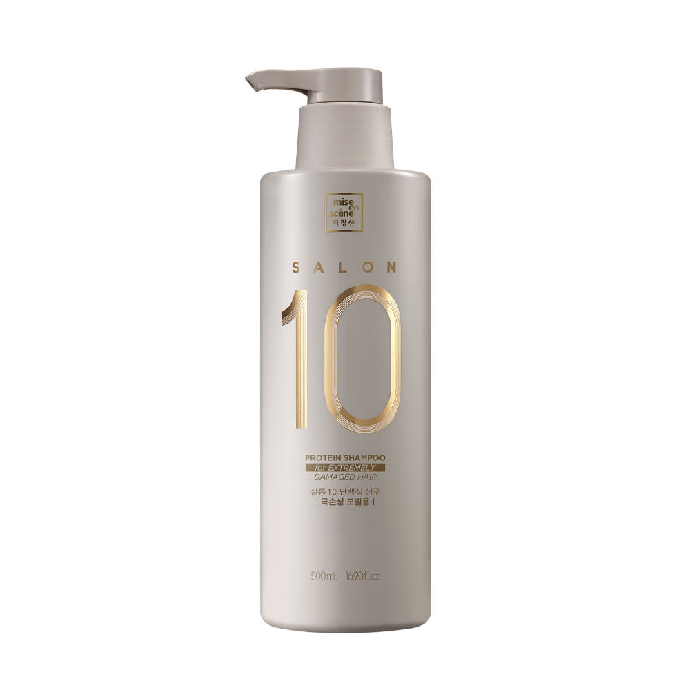 mise en scène Salon 10 Protein Shampoo 500ml 2 Types (+Free gift)