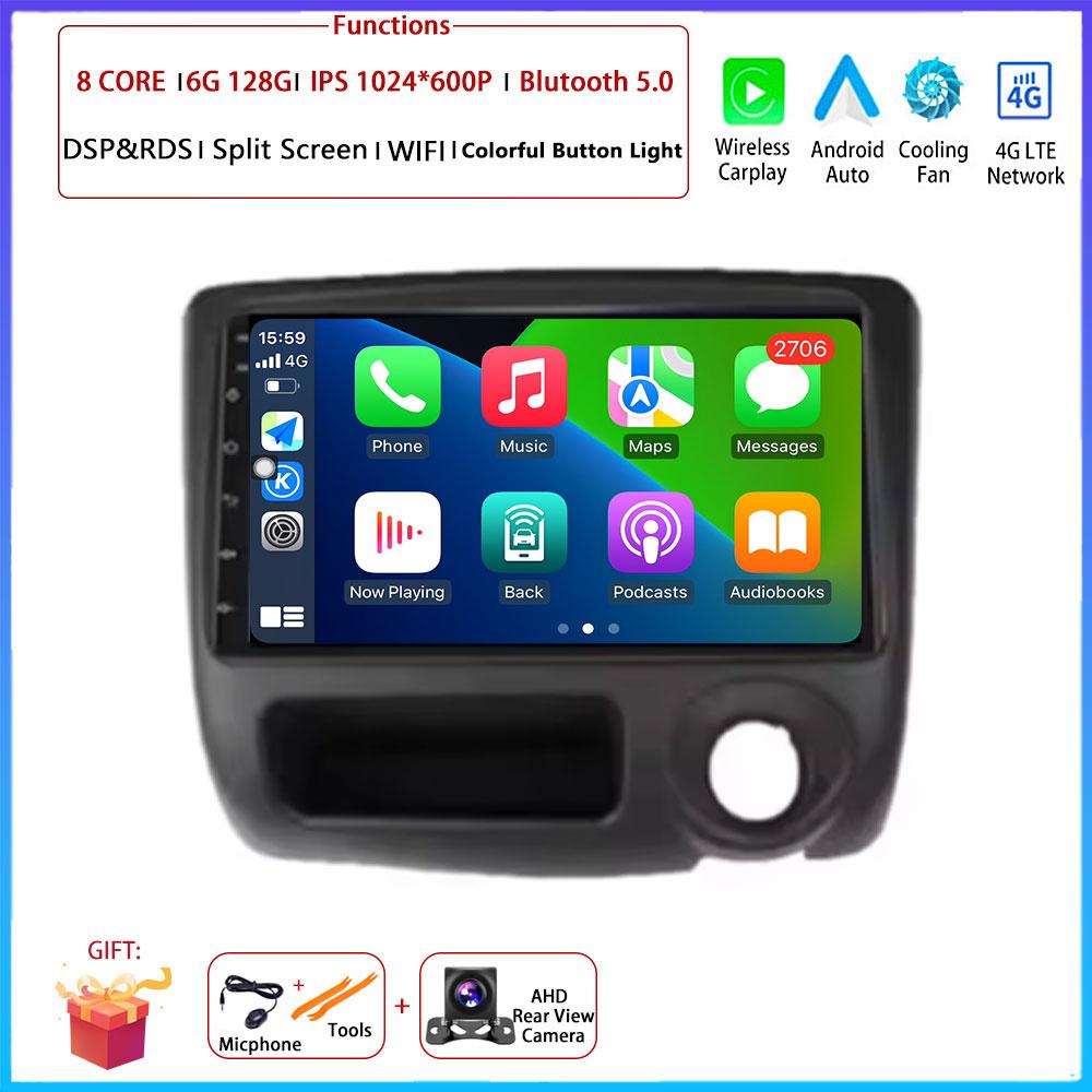 Android OS Carplay For Toyota Vitz XP10 Yaris Platz Echo 1999-2005 Car Radio Navigation GPS Multimedia Video Player QLED screen
