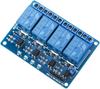 4-Channel 5V Relay Module | Compatible with UNO R3, Mega 1280, DSP ARM, PIC AVR, Raspberry Pi | Status LEDs | High Power Control