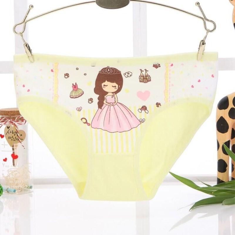 4Pc/lot Girls Briefs Kids Cotton Kids Underwear Panties Baby Girl Underwears Suit 2-10years