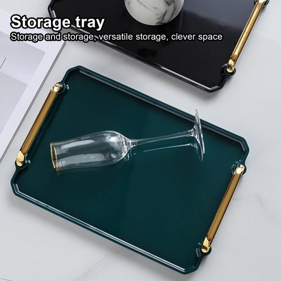 All-match Serving Tray Exquisite Plastic Versatile Snacks Fruit Tray Kitchen Supplies