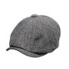 Hats Outdoor Cycling Caps Windproof Men Berets Men Winter Hats Newsboy Berets Octagonal Hats