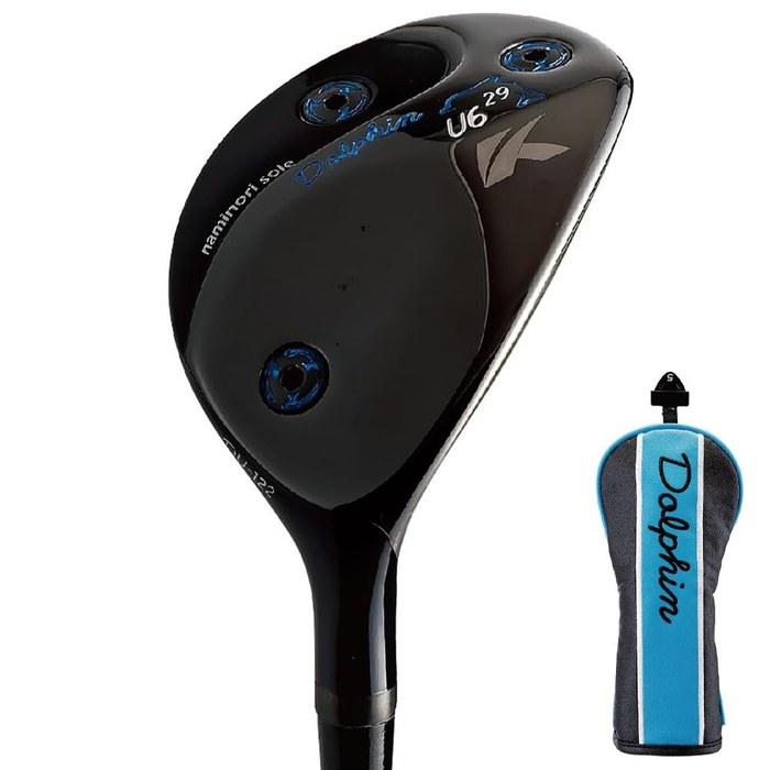 KASCO DU-122 Dolphin Black Utility (6U Loft 29°) ATTAS MB-HY55 (R)
