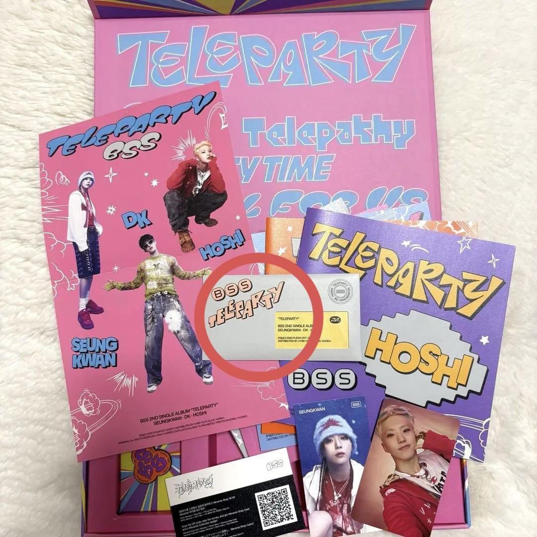 

[USED] SEVENTEEN BSS Album TELEPARTY