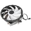 CPU Air Cooler Dual Heatpipes LED Light CPU Radiator Fans for AMD 1150 1151 1155 1156 775