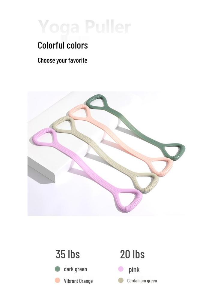 8-Shaped Resistance Band for Women: Shoulder Open, Beautiful Back, Stretch & Train at Home