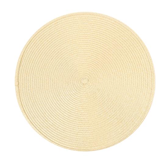 Decorative Placemat Round Heat Resistant Table Mat Handmade Anti-Scald Insulation Pads Coasters Kitchen Home Decor