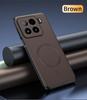 For Xiaomi 15 Case Magnetic Leather Shield Cover For Xiaomi 15 High Quality Anti-Fingerprint Non-Slip PC+TPU