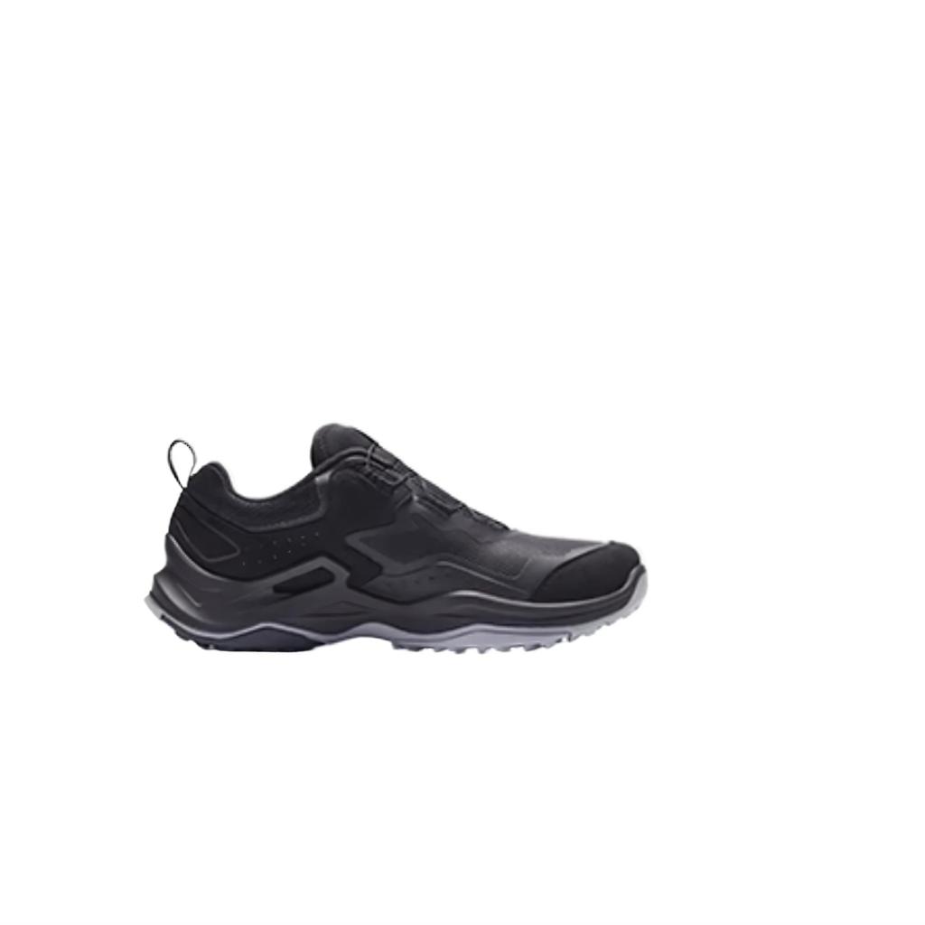 Under Armour Comfortable Shock Absorbing Waterproof Low Top Hiking Shoes Men Shoes Dark-Black 14418023-0033