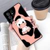Cartoon Cute Cow Spots Phone Case Cover For Samsung Galaxy S24 S25 Ultra S21 S22 Ultra S10E Note 10 Plus Note 20 FE S23