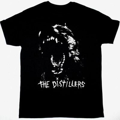 Retro The Distillers Band Baumwolle Schwarz Alle Größen T-Shirt