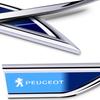 2 Pezzi Accessori Auto Strisce Porte Laterali Adesivi Auto per Peugeot  206 307 308 3008 207 208 407 508 2008 408 4008 Auto