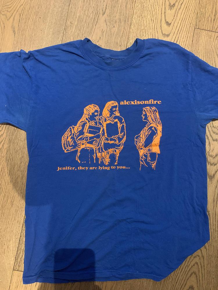 They Are Lyring To You Alexisonfire Band Shirt Royal Blue Unisex S-5XL 1A0197 Unisex T-Shirt XXL