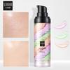 3 Color Rainbow Isolation Cream Moisturizing Makeup Primer Oil-Control Foundation Brighten Skin Tone Concealer Face Makeup