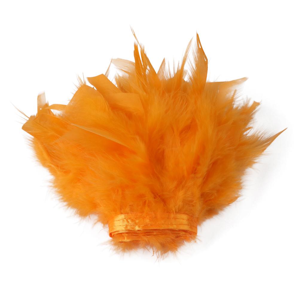 1Yard Natural Turkey Feathers Trim 10-15Cm Fluffy Feather Ribbon For Crafts Accessories Wedding Party Clothing Sewing Decoration