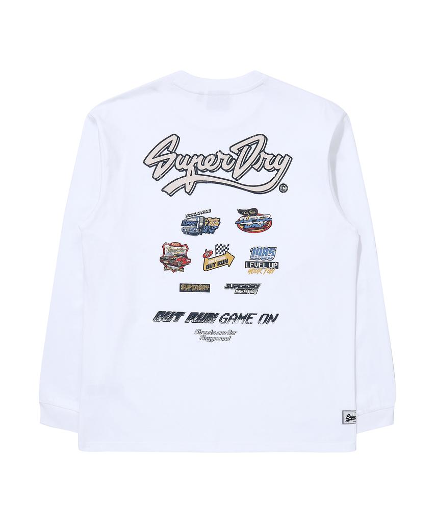 Syupeodeulai Racer Long Sleeve White