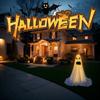 165CM Halloween LED Glow Ghost Decoration Home Indoor Outdoor Ghosts Decor Battery Spooky Light Courtyard Ornament