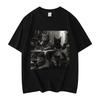 Lustige Katzenbande Meme Grafik T-Shirts Unisex Unisex Mode Vintage Kurzarm-T-Shirt Hohe Qualität Übergroße T-Shirts