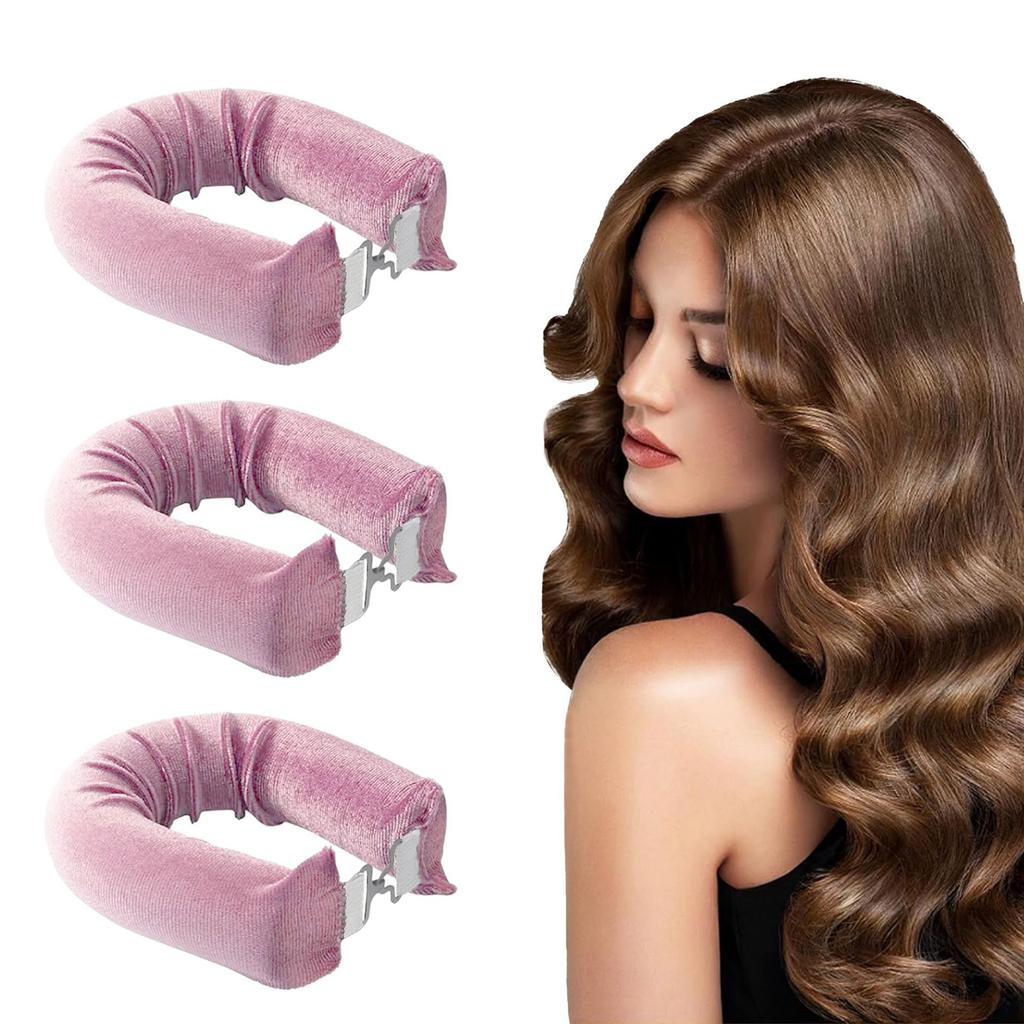 Hitzefreier Lockenstab für Frauen, faules Haar-Locken-Artefakt, europäischer und amerikanischer einfacher Scheiben-Haar-Großwellen-Schlaf-Scheiben-Haar-Gerät