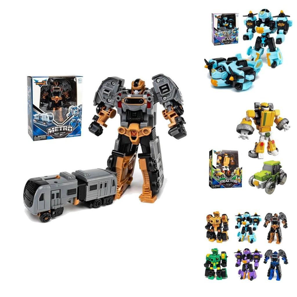 Battle Tank And Fighter Jet Model Transforming Robot Mech Toy Interactive Toy For Kids Plastic Material