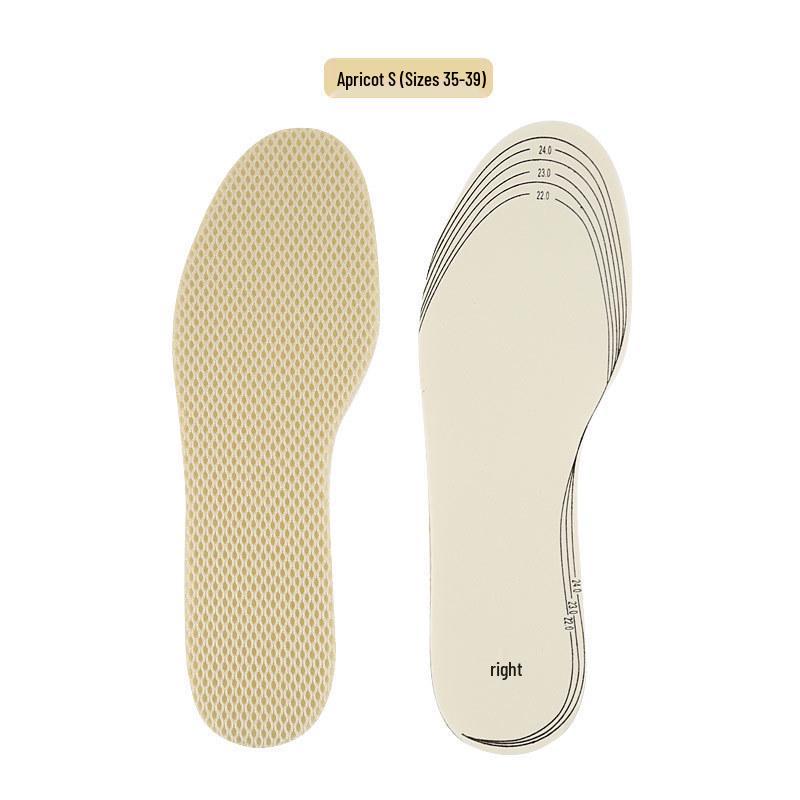 Breathable Sweat-Wicking Shock-Absorbing Full Cushion Unisex Insoles