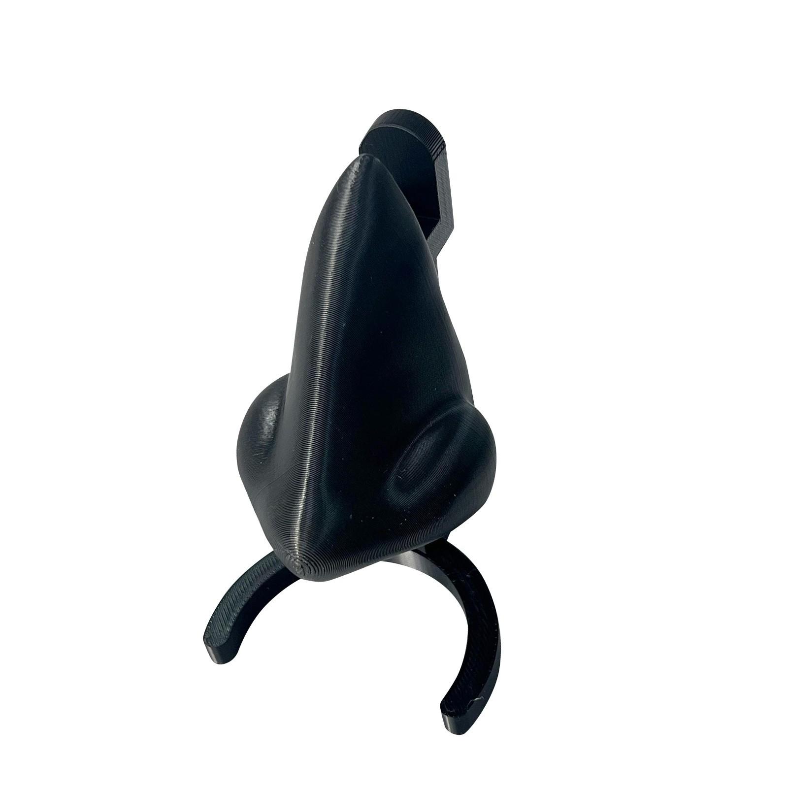 

Оправа для окулярів із 3D-друком Оправа для окулярів у формі носа Прикраса дому Творча особистість Прикраса робочого столу One Size чорний