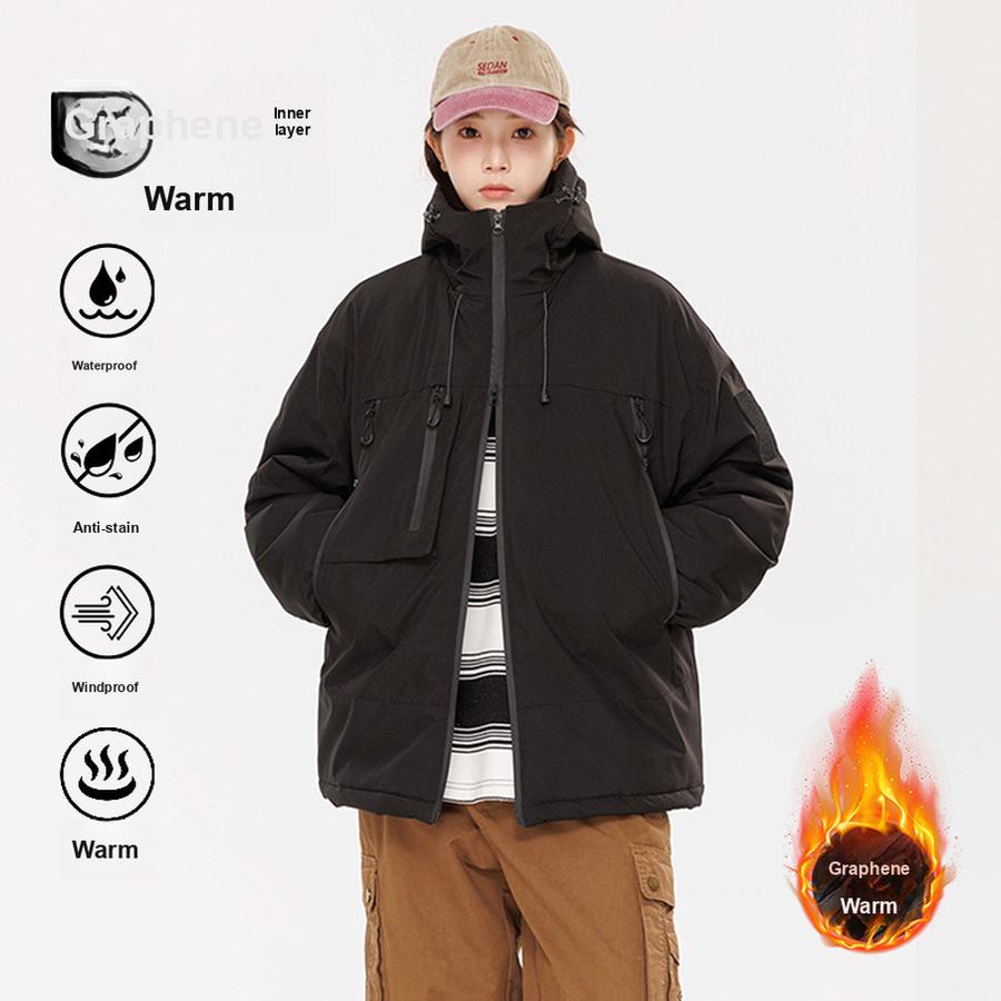 Women's Windbreaker Loose Casual Sports Brand Windbreaker Women's Hooded Puffer Jacket Windbreaker Jacket Women