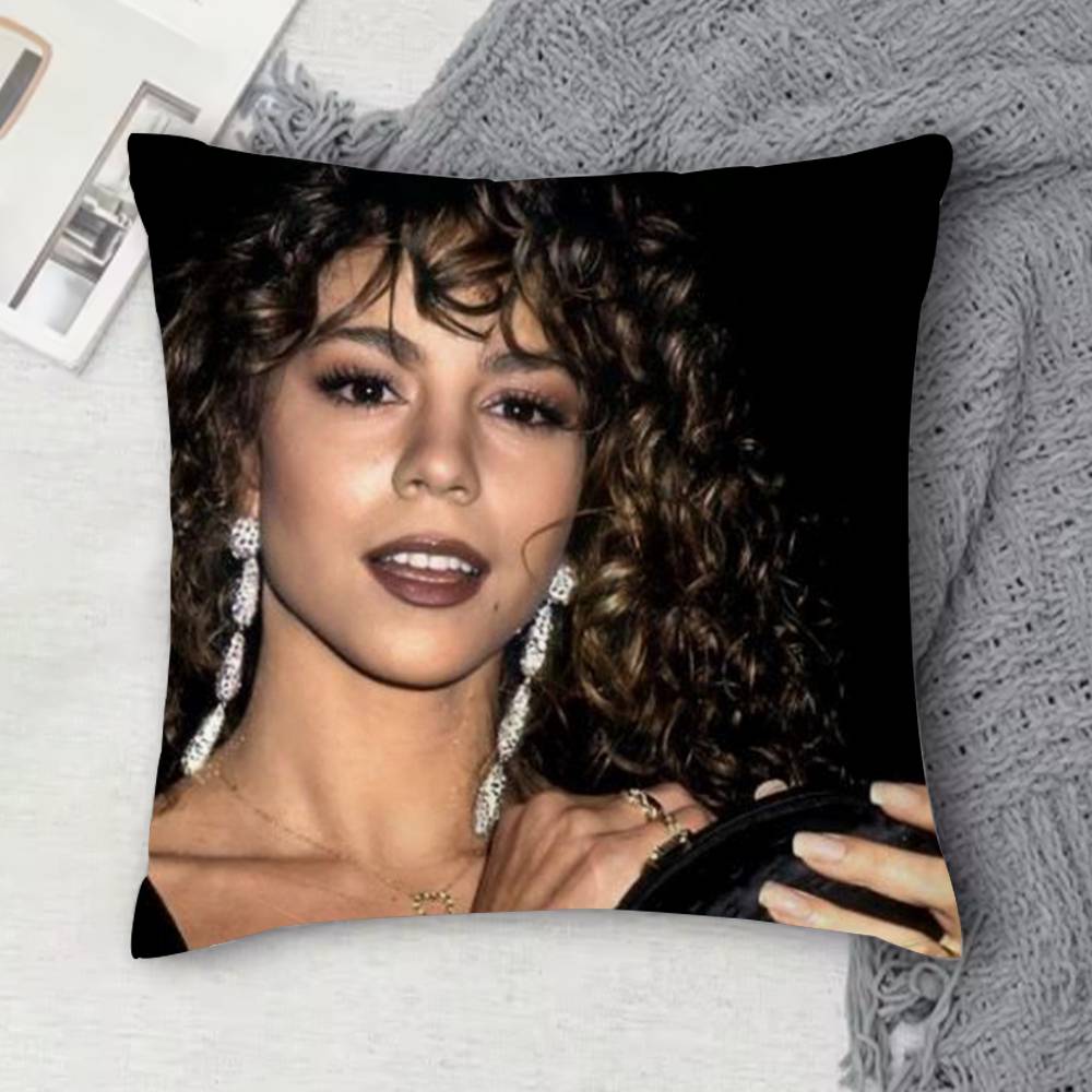 MMariah Carey Doublesided Printed Square Decorative Cushion Cover for Sofa Living Room Home Decor