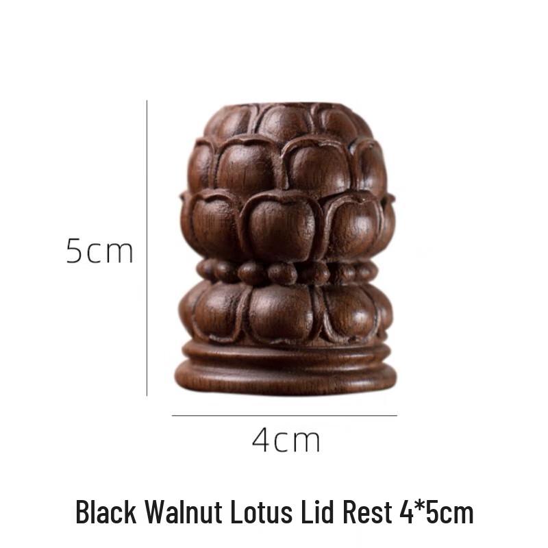 Shangqi Walnut Wood Dry Tea Tray with Incense Burner