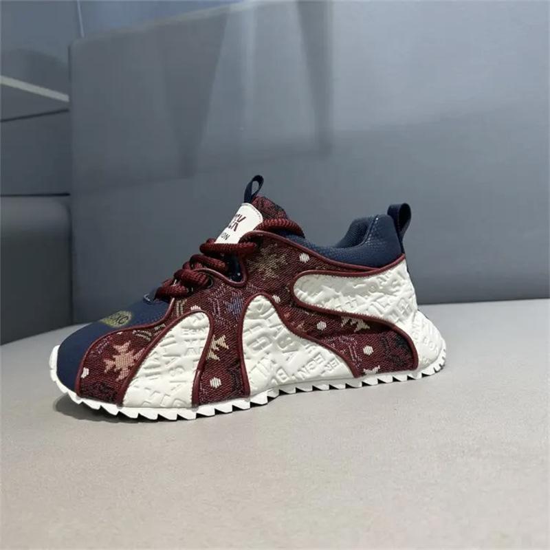 

European Station Autumn Men S Shoes Comfortable Color Matching Shoes Fashion Sports Shoes Shoes Ec 43