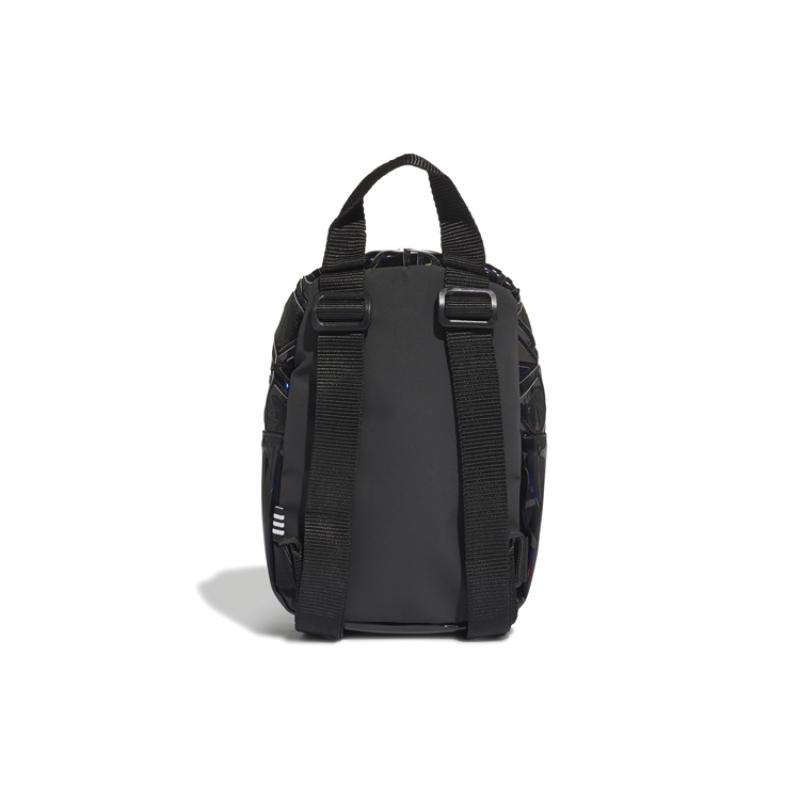 Adidas Originals Polyurethane Artificial Leather Backpack Regular Unisex Black Adidas GN3036