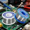 0,8/1,0mm Elektronischer Lötdraht Lötlitzen Kolophoniumkern Zinn Mehrzweck-Schweißdraht Flussmittel Eisen Draht Spule Haushaltswerkzeug