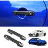 KUNGKIC Car Door Handle Cover Protector for 2021 2022 2023 2024 2025 Toyota GR86 Subaru BRZ Exterior Accessories Handle Cover Frame Trim Kit ABS