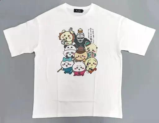 Big T-shirt White L size Chiikawa Cafe 2nd Chiikawa Hanten THE GUEST cafe&diner 4XL