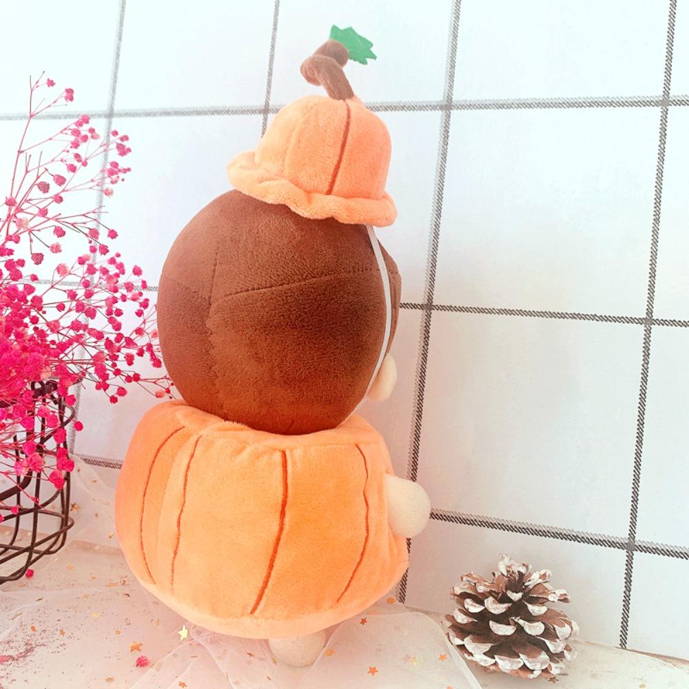 Dress Up Cotton Doll Halloween Suit Hat Plush Dolls Clothes  20cm Cotton Doll