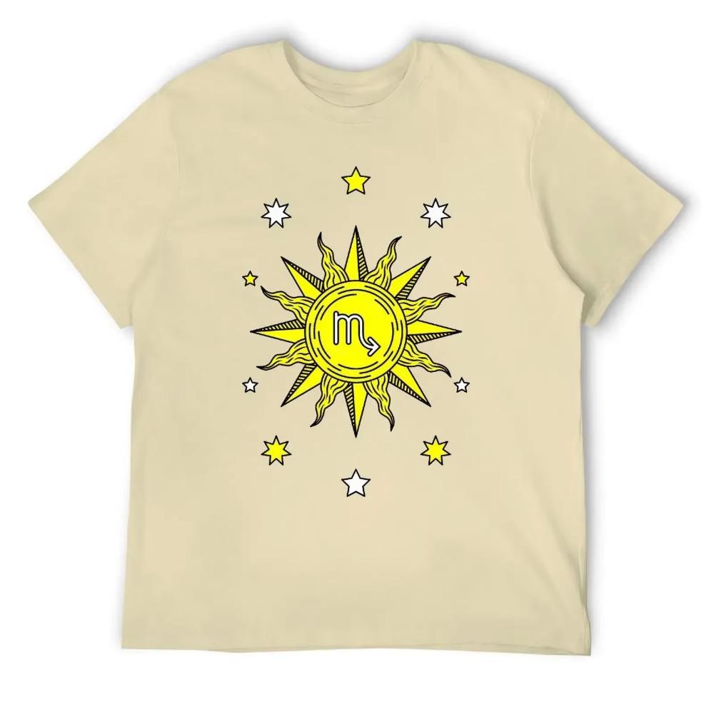 Scorpio Twelve Contellation (11) Top Tee Novelty T-shirt Harajuku Movement  Funny Novelty Aactivity Competition USA Size