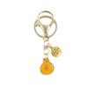 Luck Mahjong and Money Bag Keychain Pendant Elegant Hanging Pendant Alloy Texture for Good Fortune and Wealth Charm